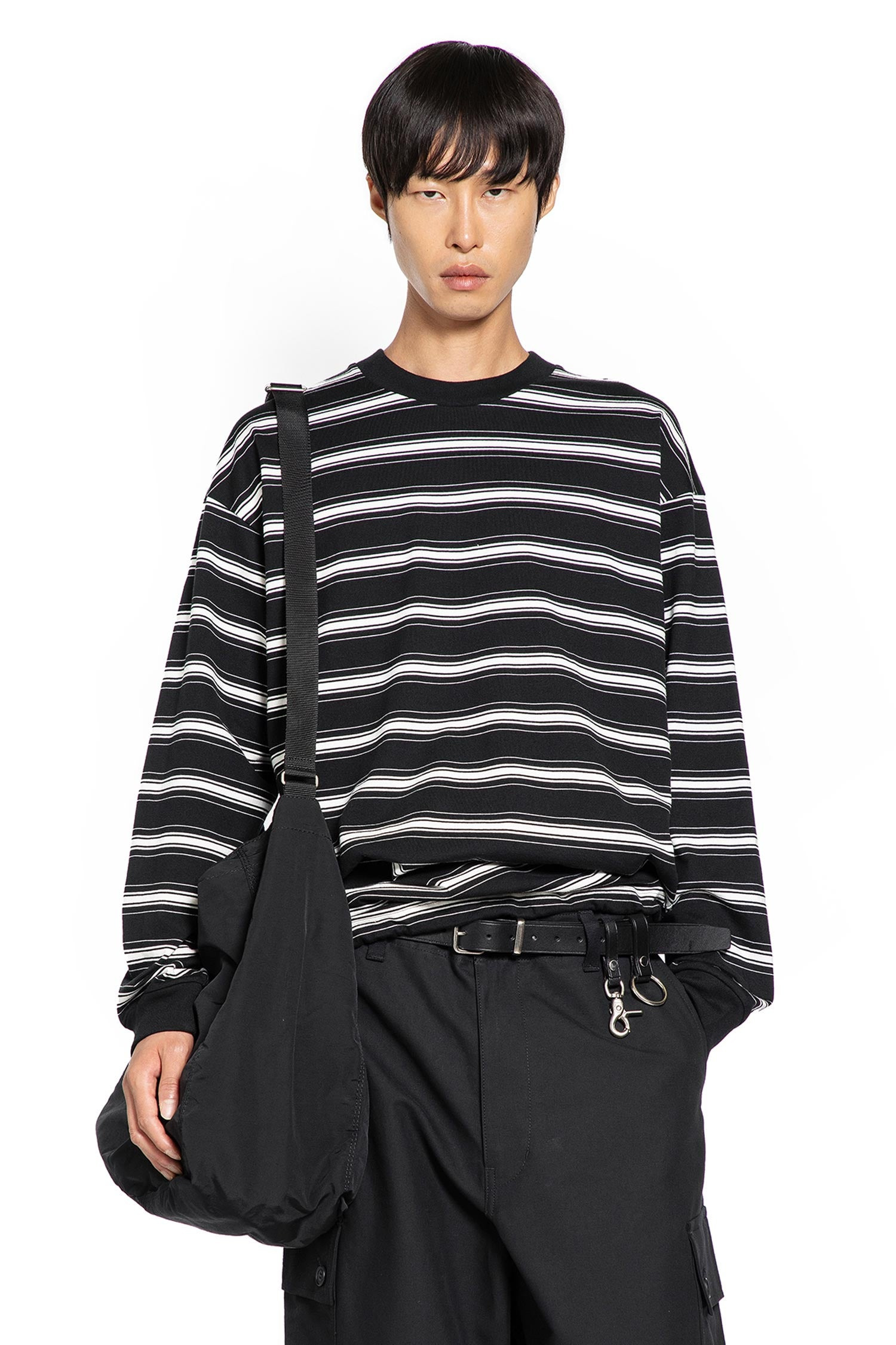 Striped T-shirt In Jersey - 7