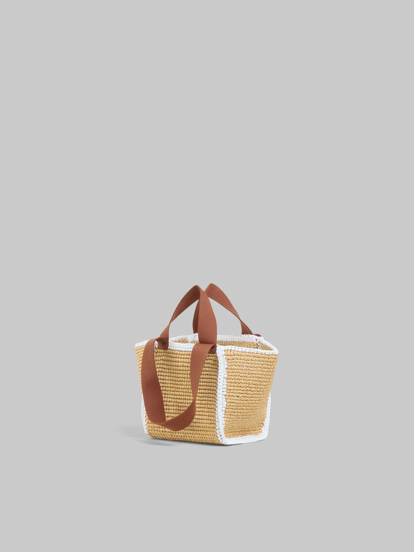 NATURAL MACRAMÉ SILLO SMALL SHOPPER - 3