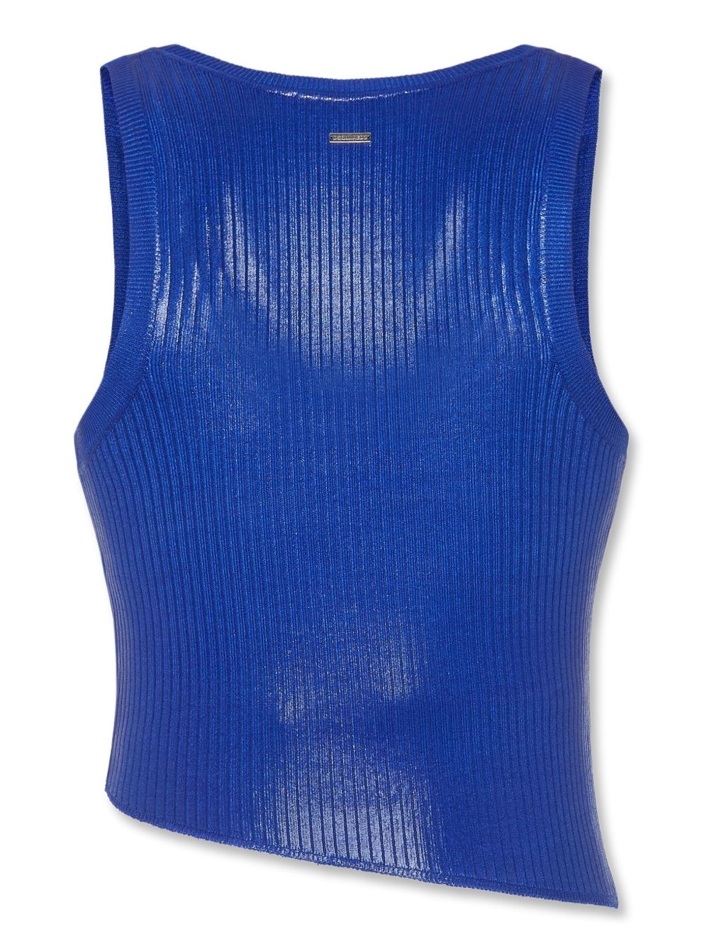 asymmetric tank top - 2