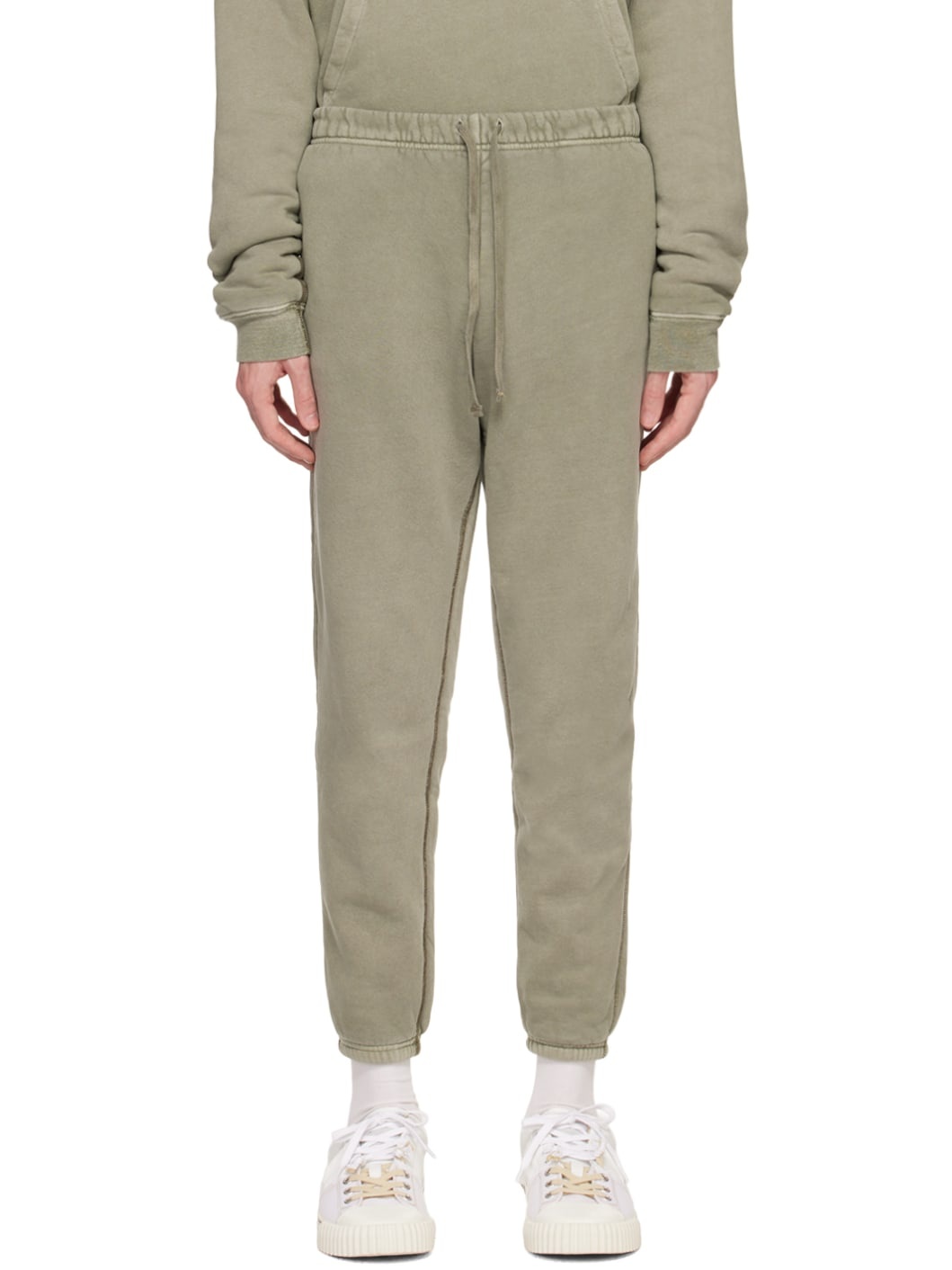 Khaki Thermal LA Lounge Pants - 1