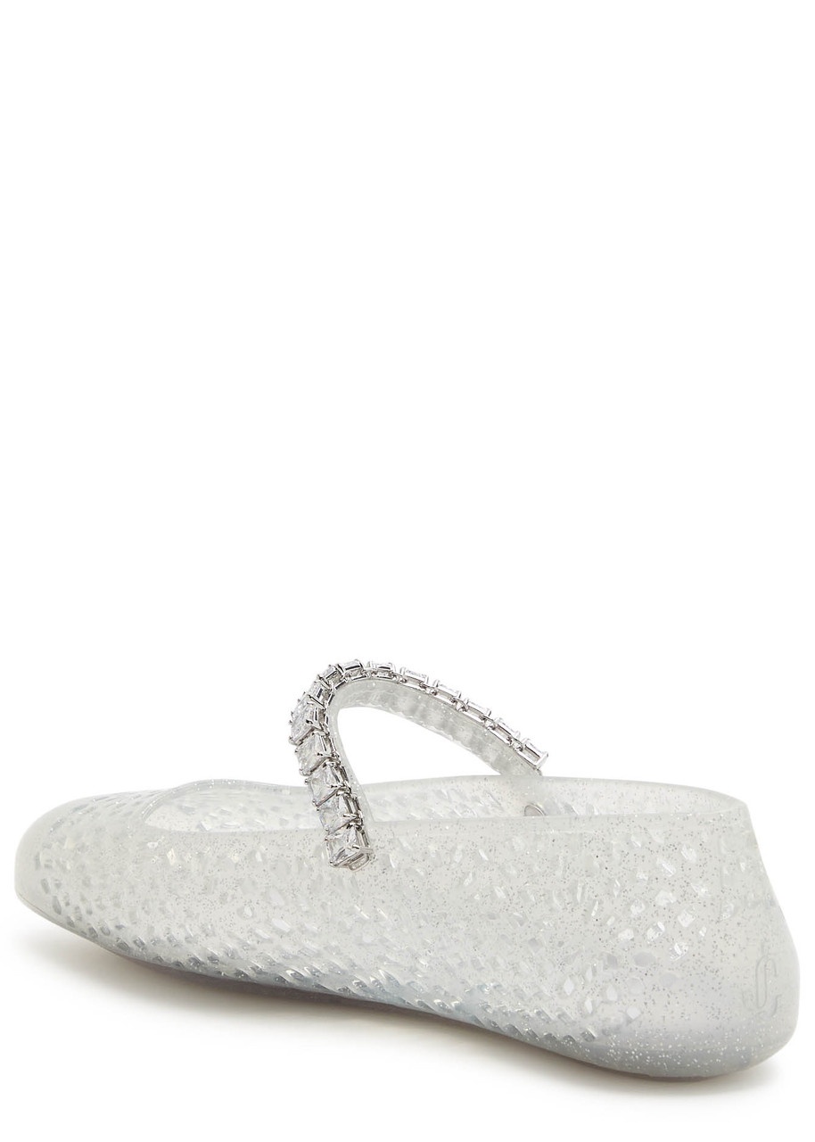 Jimmy Choo The Jelly Crystal-embellished Ballet Flats - 2
