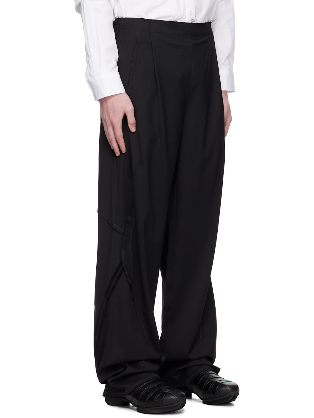 Black Vig K-Dart Trousers - 2