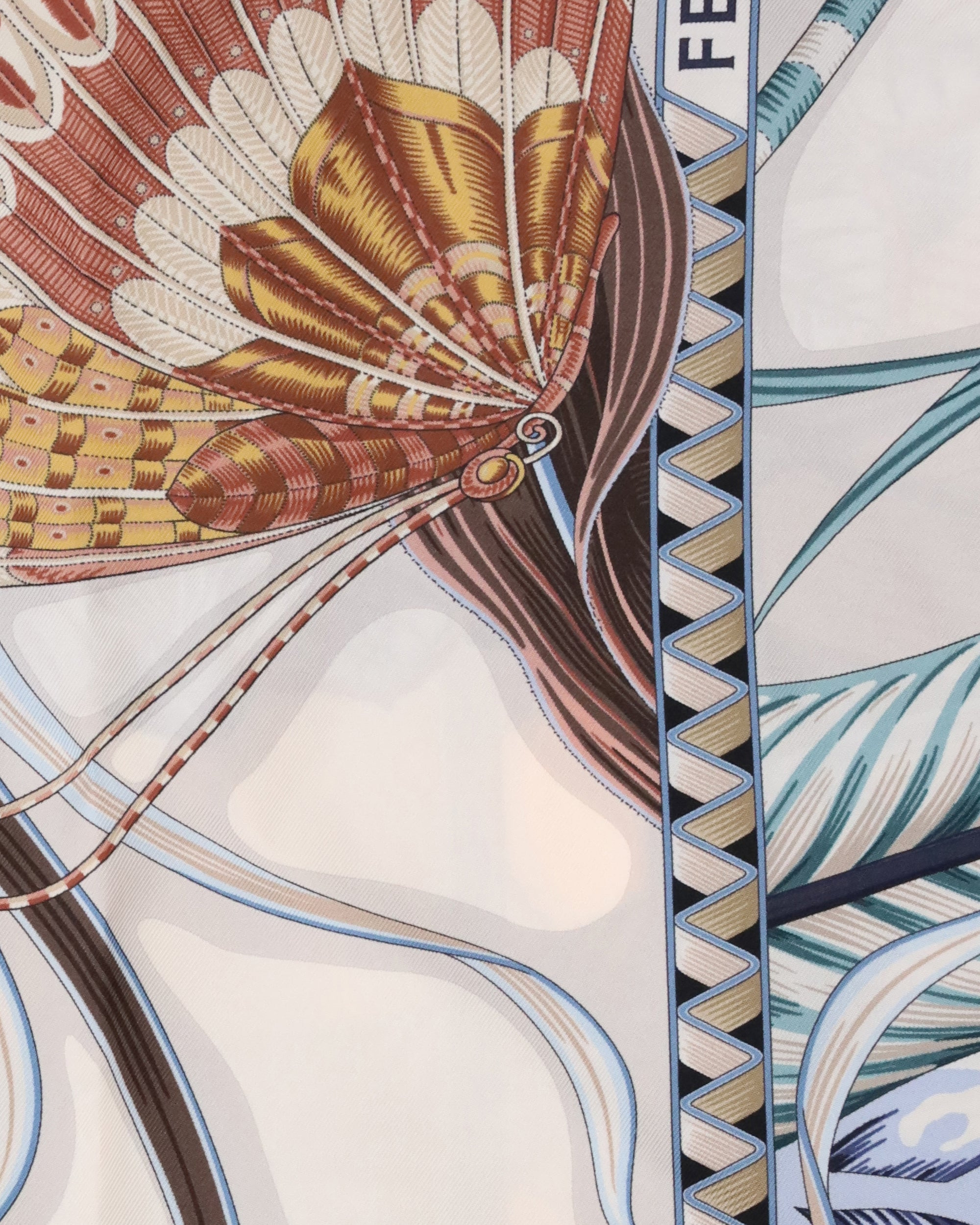 Giada print silk Scarf - 3