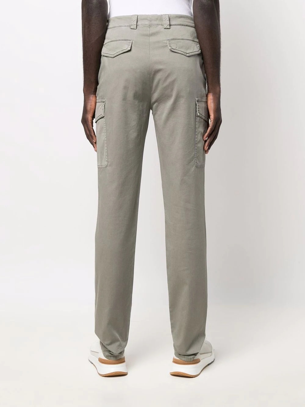 cargo-pocket cotton chinos - 4