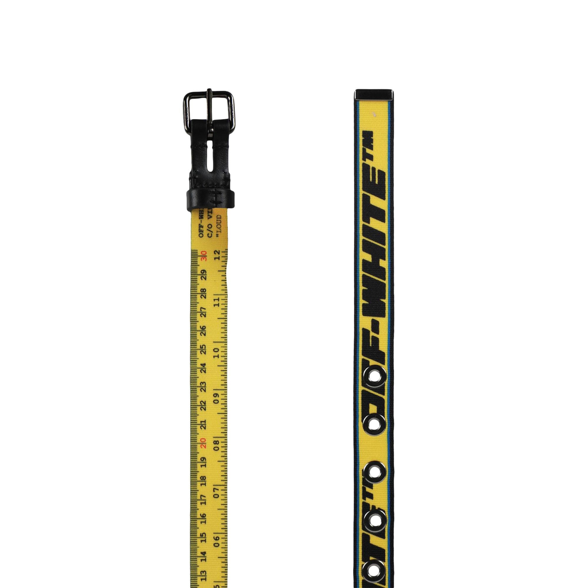 Off-White Reversible Measuring Belt 'Yellow/Black' - 2