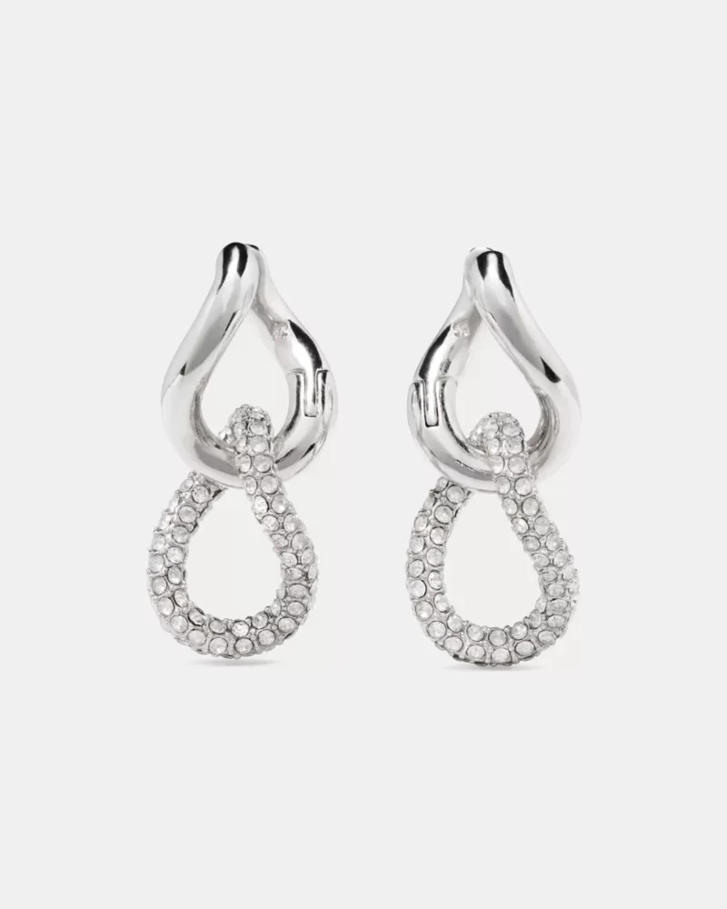 Opulence Pave Drop Huggies - 1