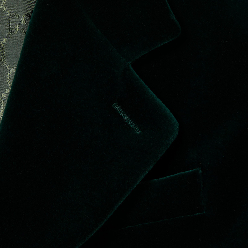 Stretch cotton velvet jacket 6