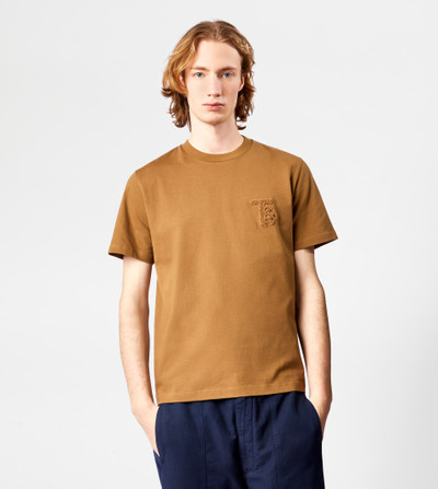 Tod's ROUND NECK T-SHIRT - BROWN outlook