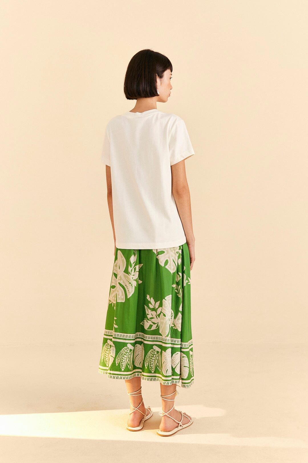 Off-White Peppers Organic Cotton T-Shirt - 3