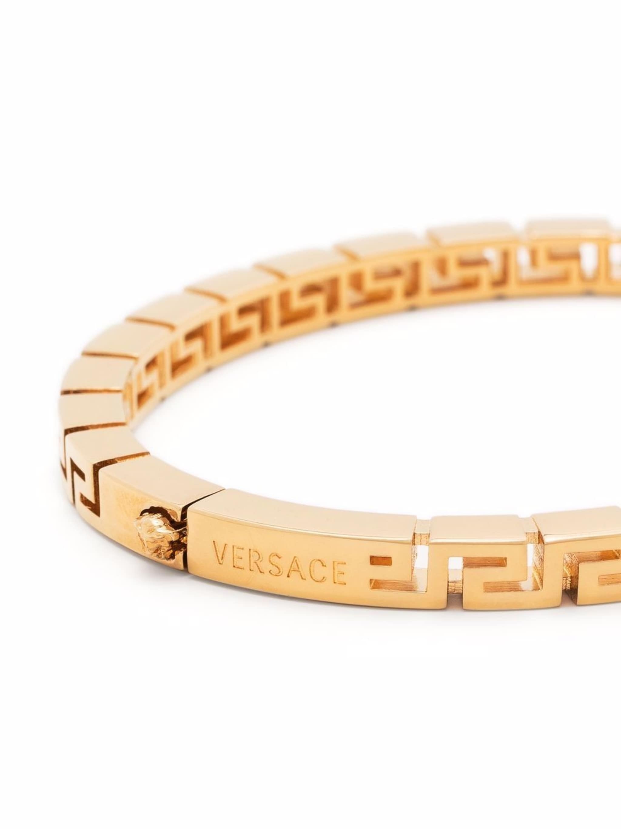 ブレスレット VERSACE 'Greca' bangle Greca Bangle Bracelet Gold | VERSACE US