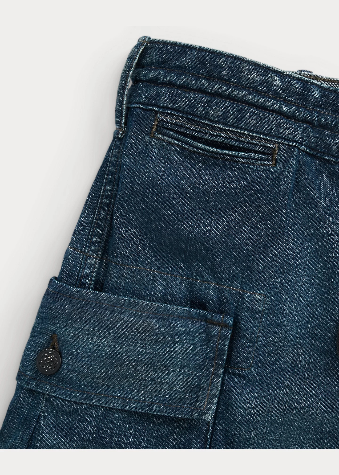Milnor Denim Cargo Short - 4