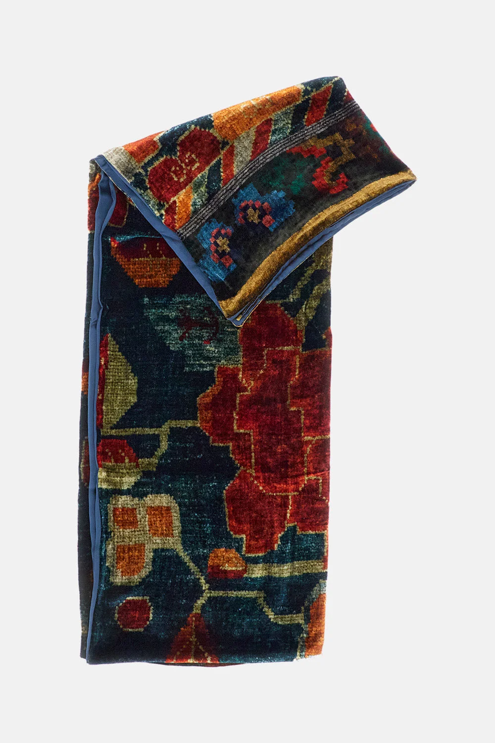 KANADAS SCARF IN SILK MIX - 1