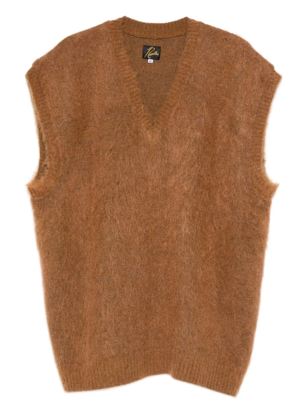 sleeveless wool gilet - 1