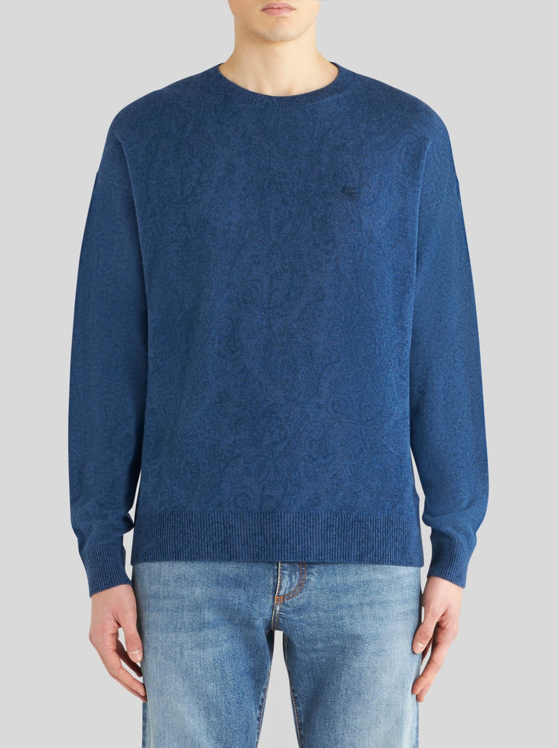 Etro PAISLEY JUMPER WITH LOGO outlook