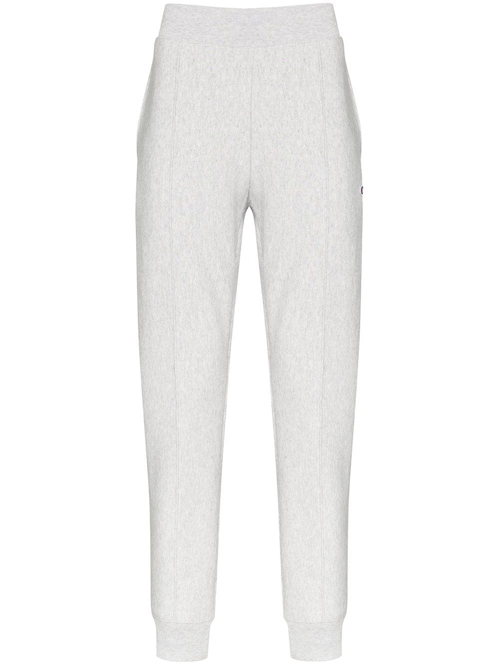 tapered cotton-blend sweatpants - 1