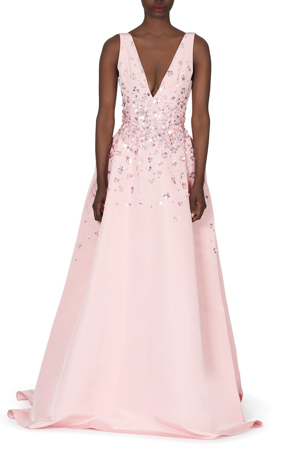 Embellished A-Line Gown - 2