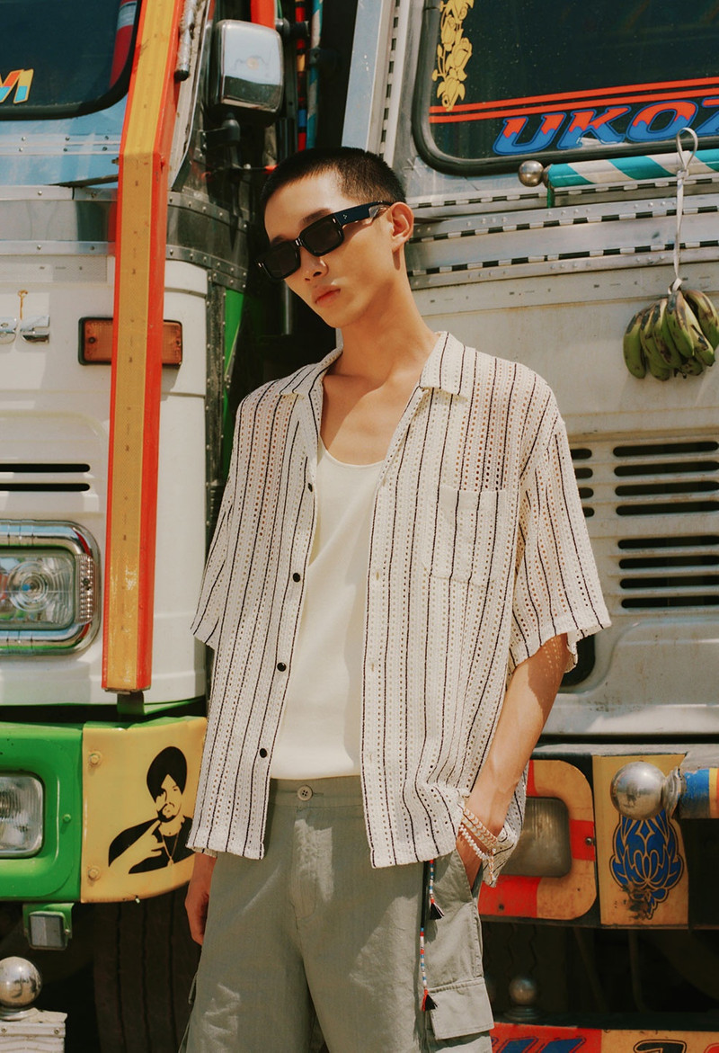 JOHN ELLIOTT X M.A.R.S TEAR DROP WABI SABI PEARL BRACELET 6