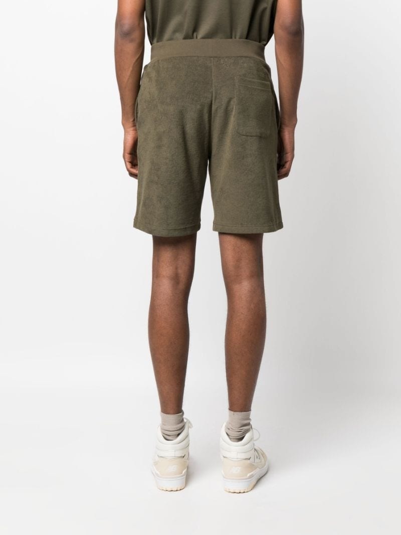 terry-cloth cotton shorts - 4