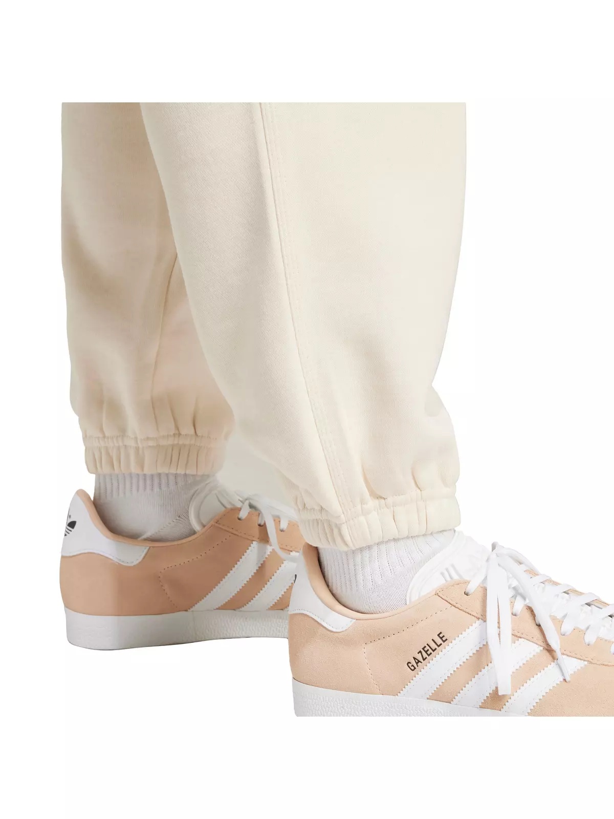 Women's Originals Essentials Fleece Loose Joggers - White - 3