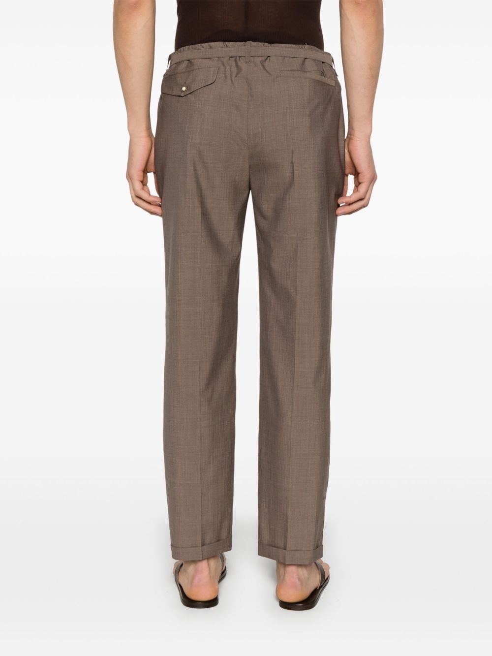 virgin wool trousers - 4