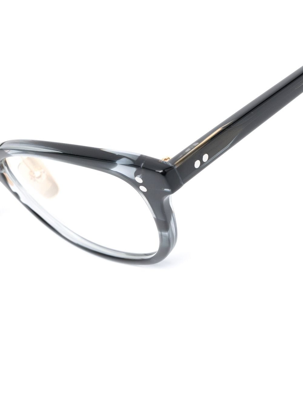 wayfarer-frame optical glasses - 3