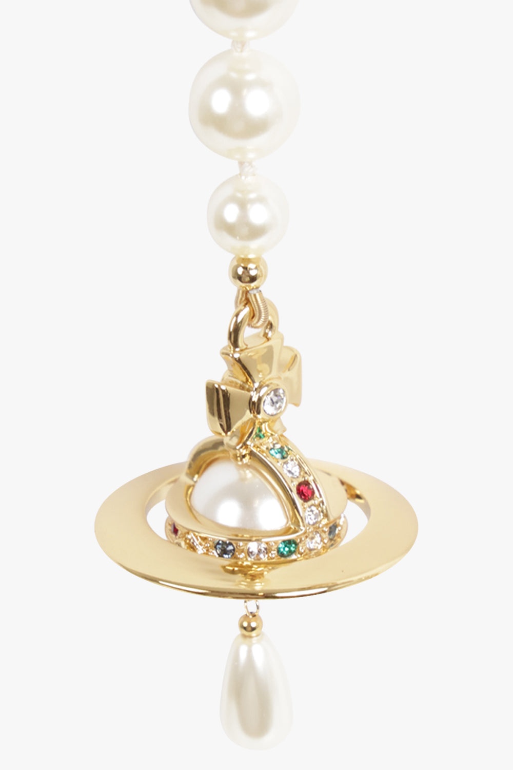BROKEN PEARL EARRINGS | WHITE/GOLD - 3
