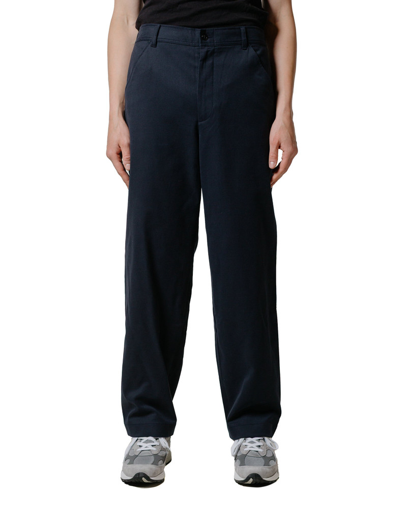 NORSE PROJECTS Ragnar Cotton Wool Twill Trouser Dark Navy outlook