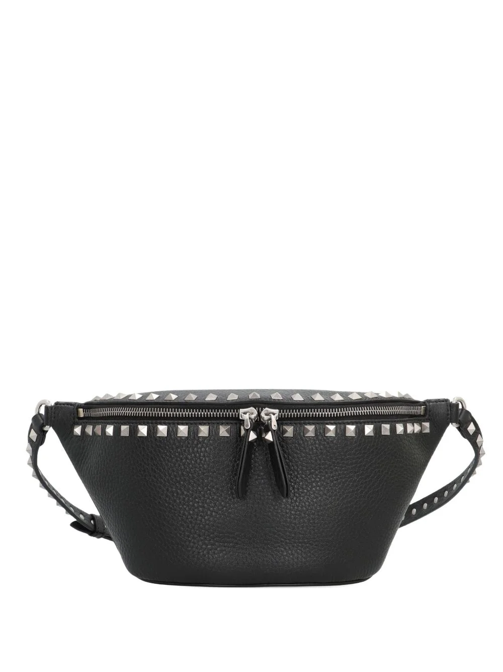 pebbled stud leather belt bag - 1