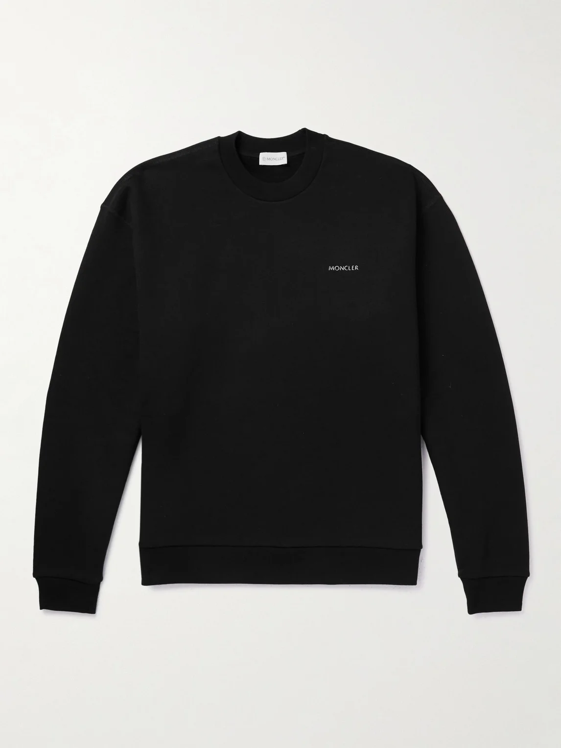 Logo-Appliquéd Cotton-Jersey Sweatshirt - 1