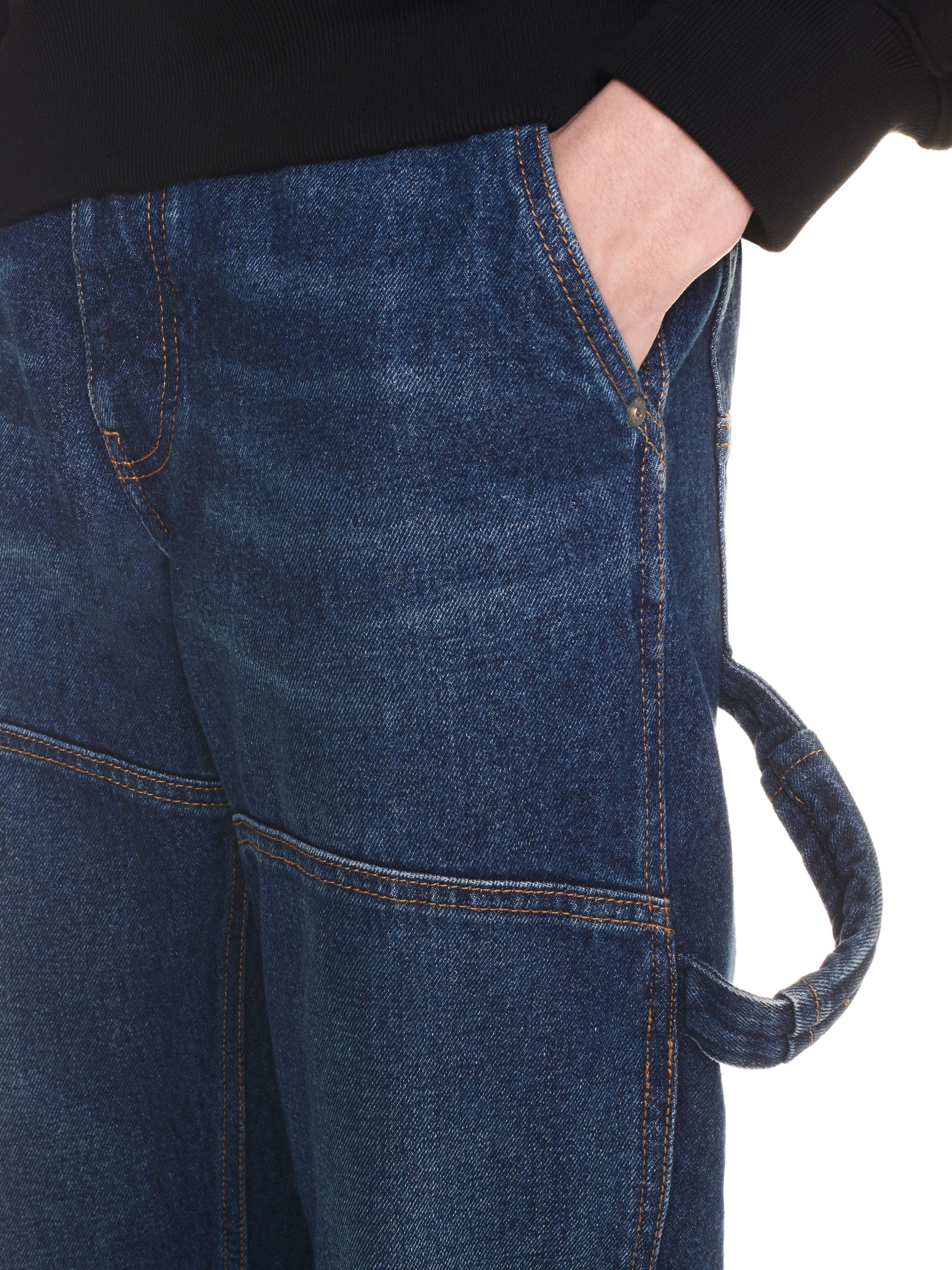 Arr Tab Flare Carpenter Jeans Medium Blu - 5