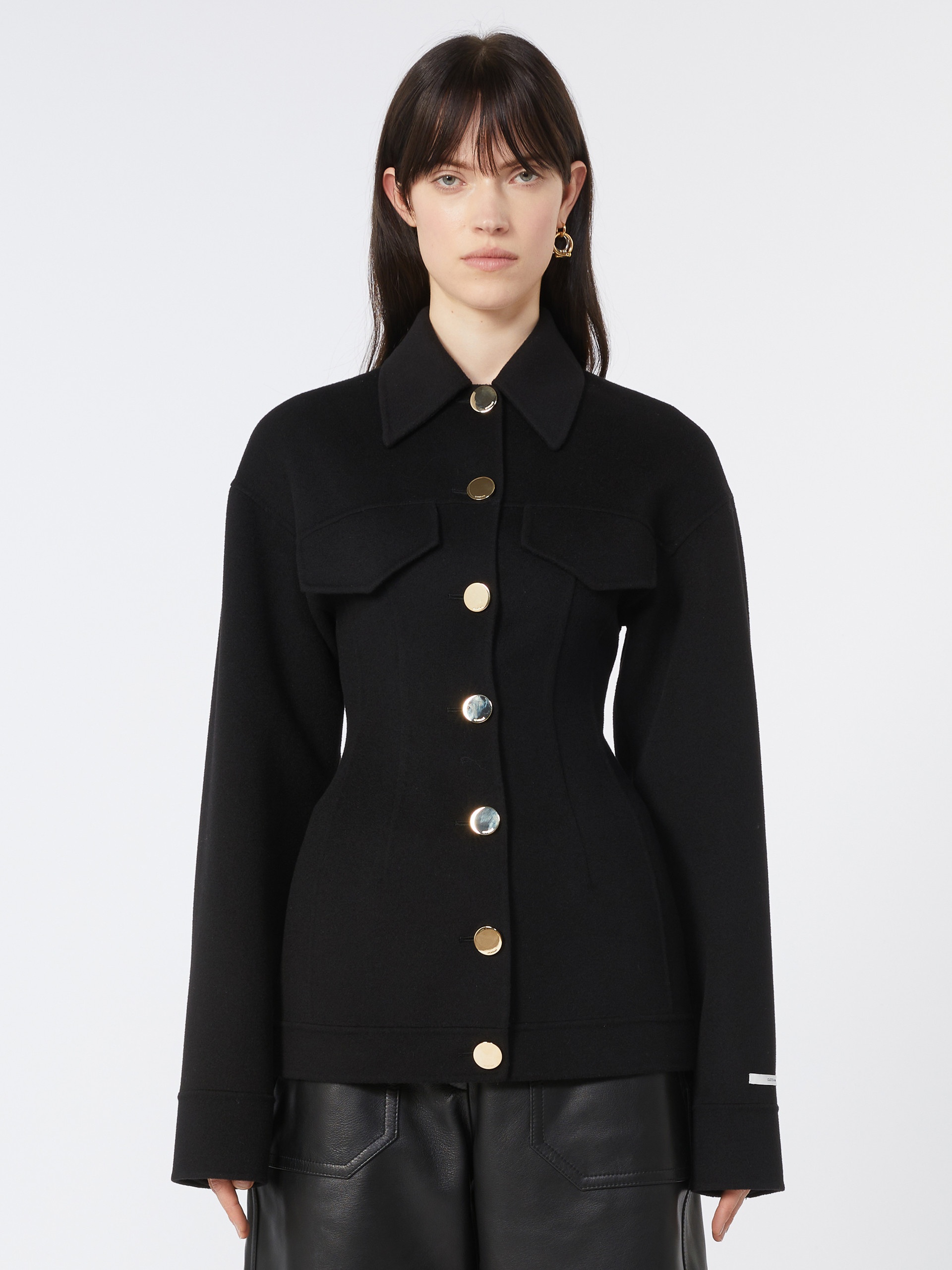 EGEO Slim-fit wool pea coat - 3