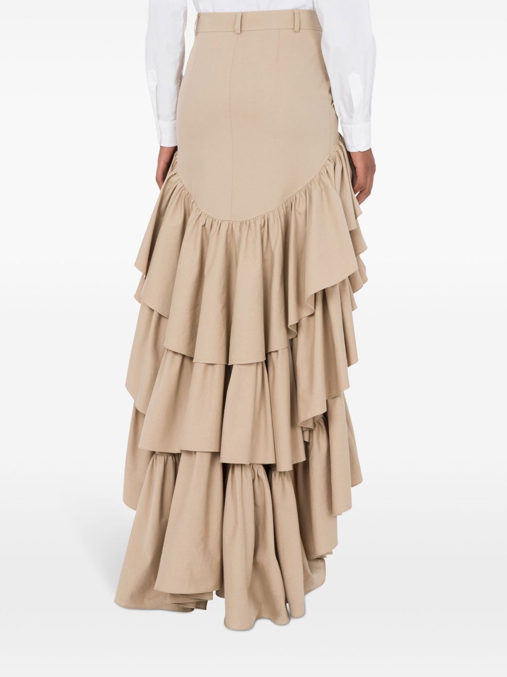 ruffled maxi skirt - 3