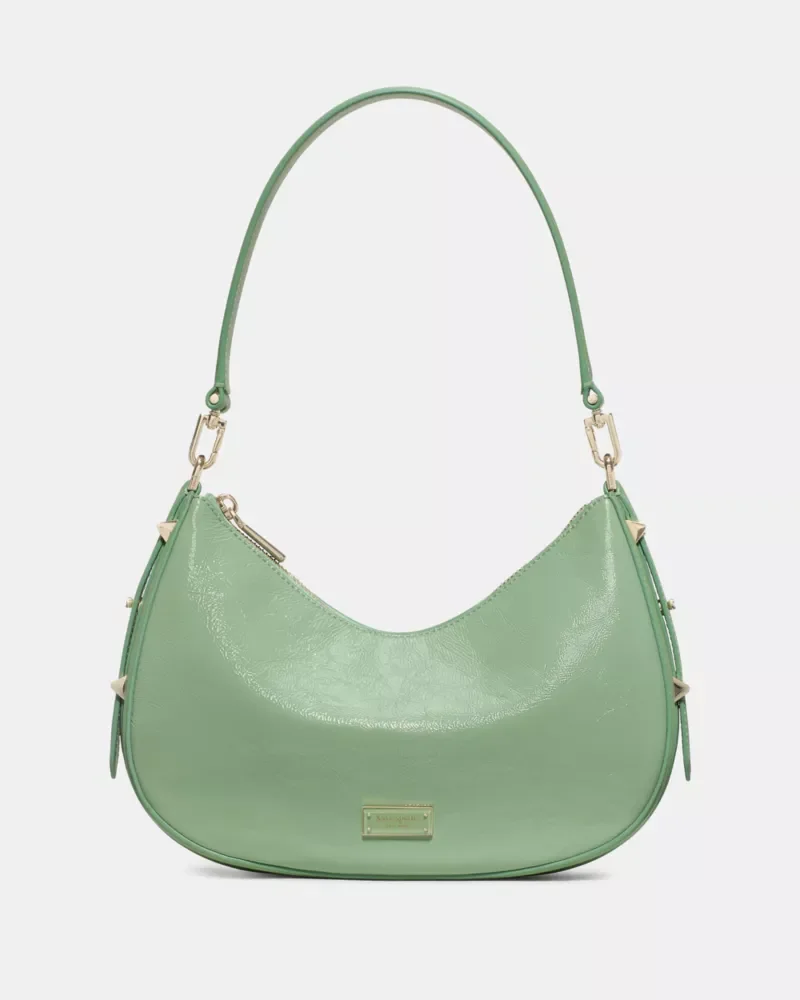 Liv Crinkle Patent Convertible Shoulder Bag - 1