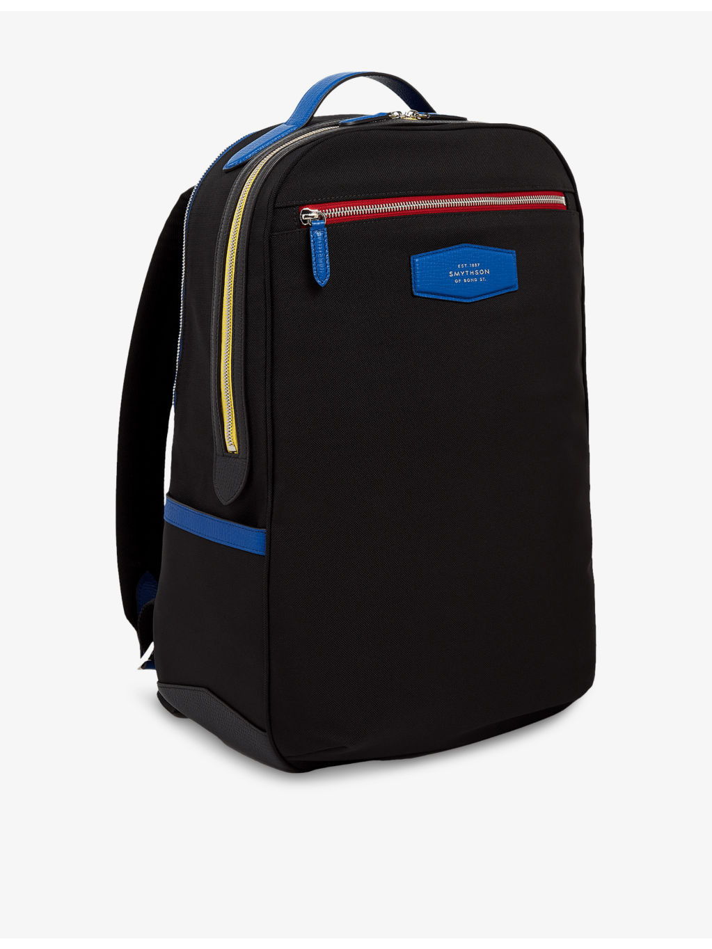 Norton Colour-Block Canvas Backpack - 5