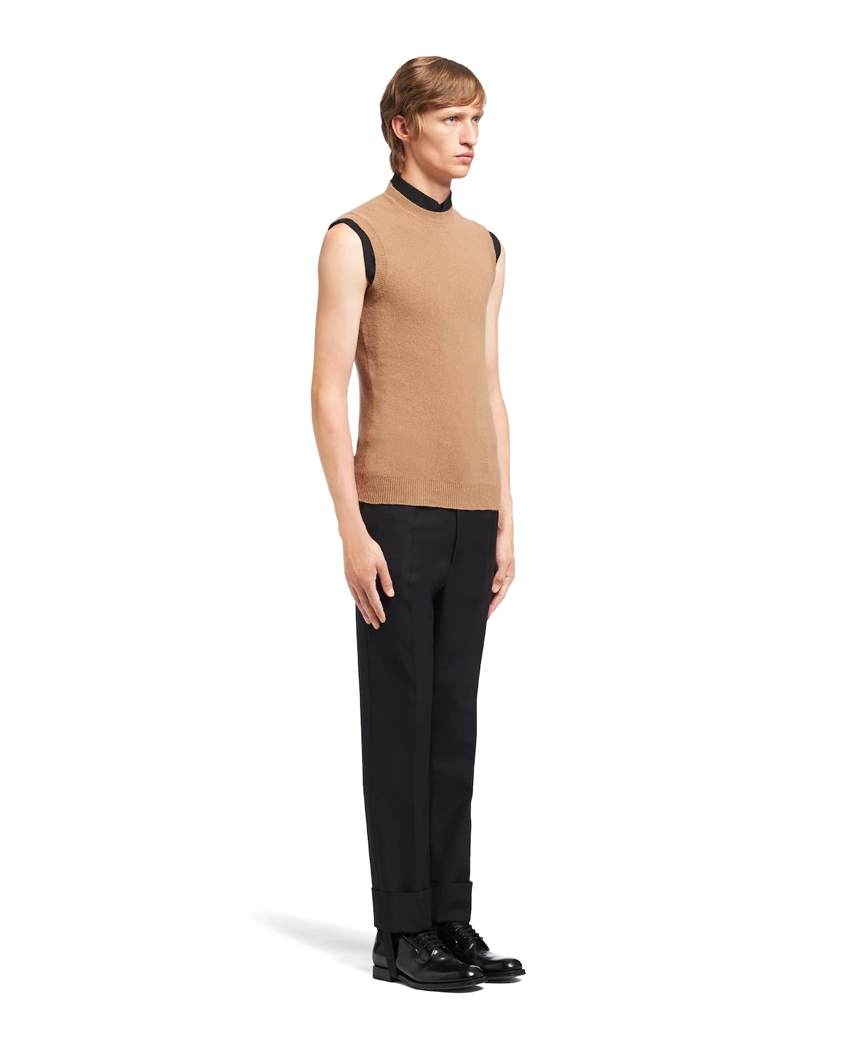 Stretch cashmere vest - 3