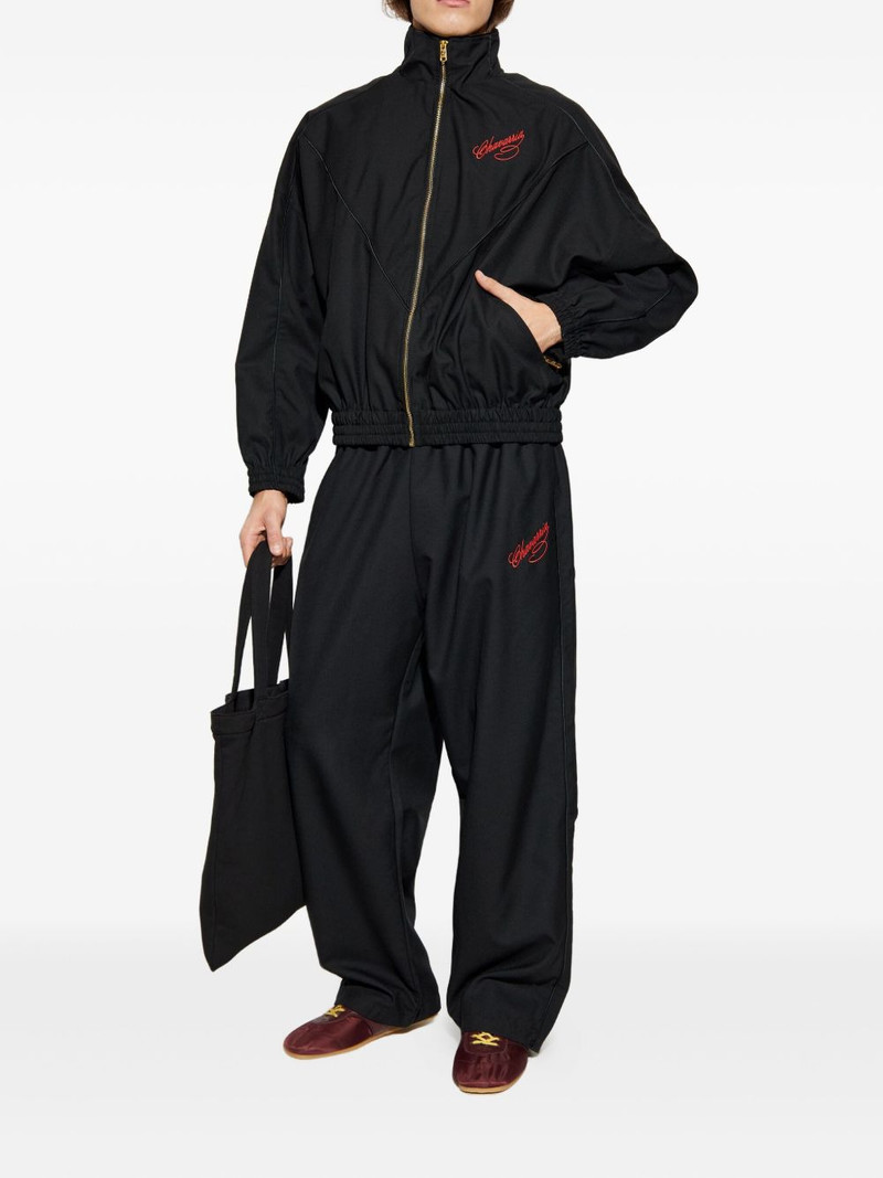 WILLY CHAVARRIA logo-embroidered pants outlook