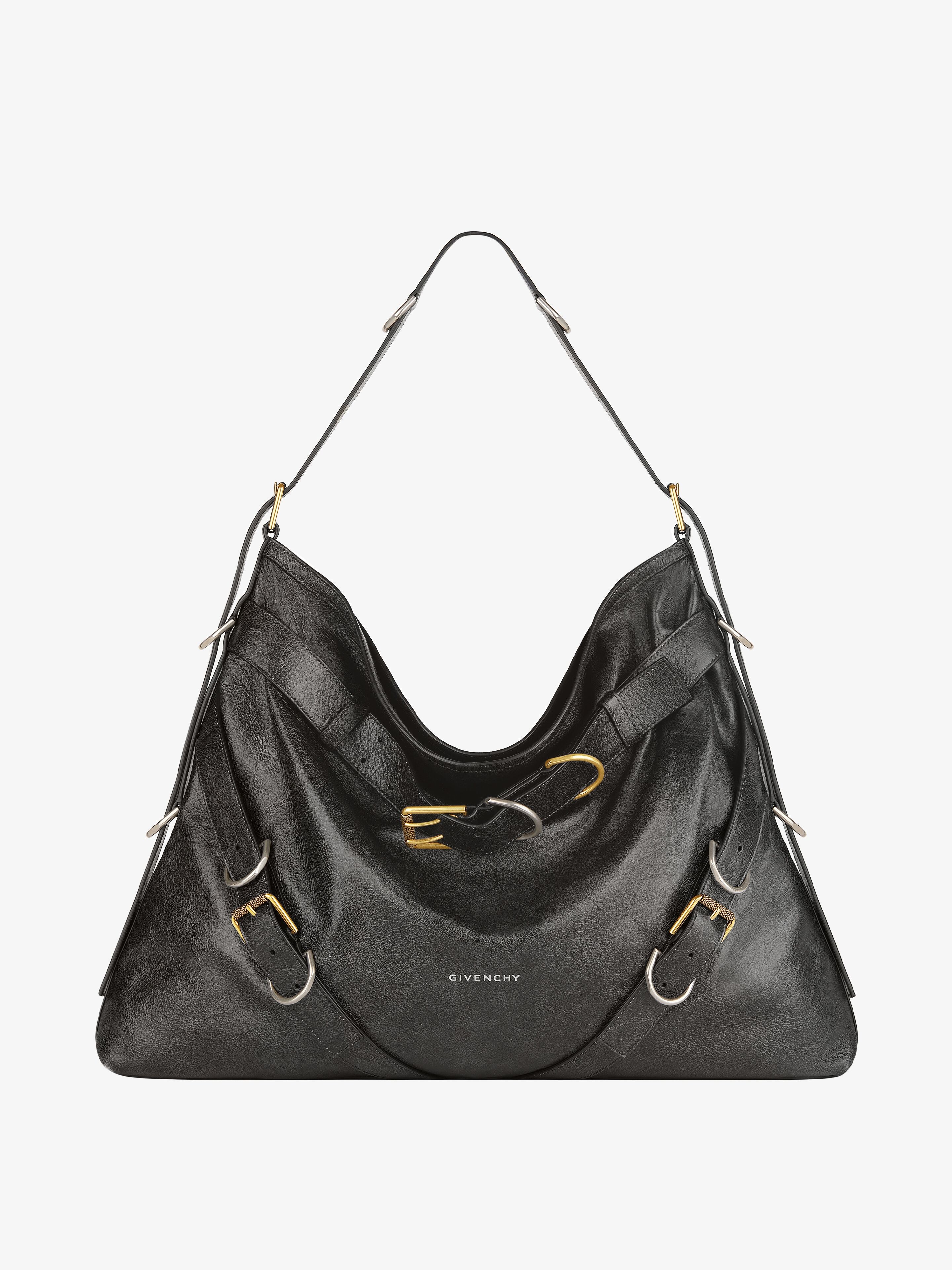 Givenchy LARGE VOYOU BOYFRIEND BAG IN AGED LEATHER | REVERSIBLE