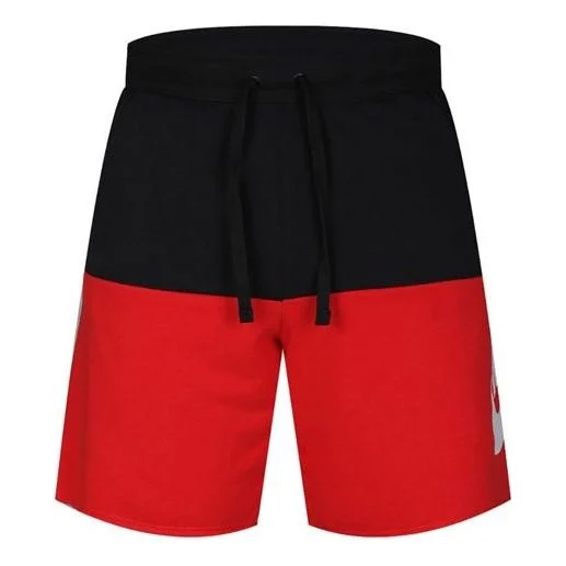 Nike Large Logo Sports Shorts Black Red Blackred CJ4353-011 - 1