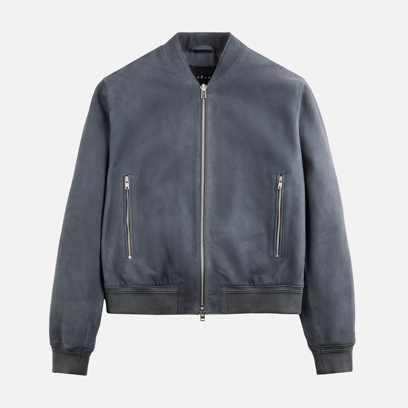 Bomber jacket in nubuck 1
