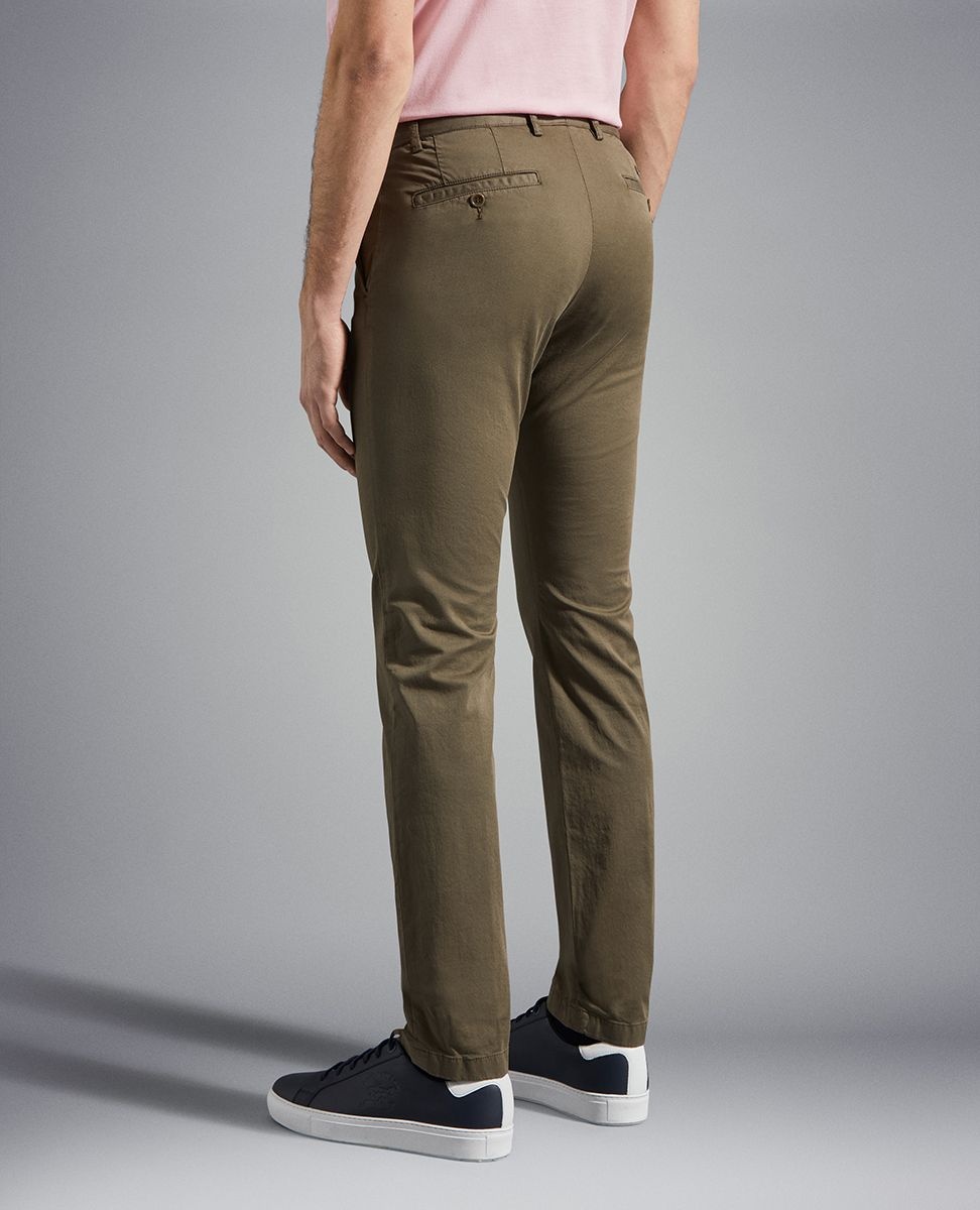 Stretch organic cotton trousers - 4