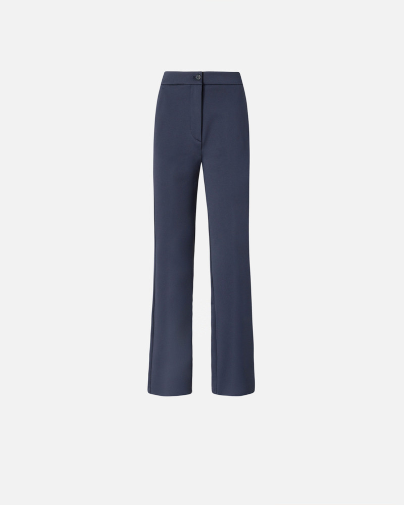 ELEGANT HIGH-WAISTED FLARED TROUSERS 1