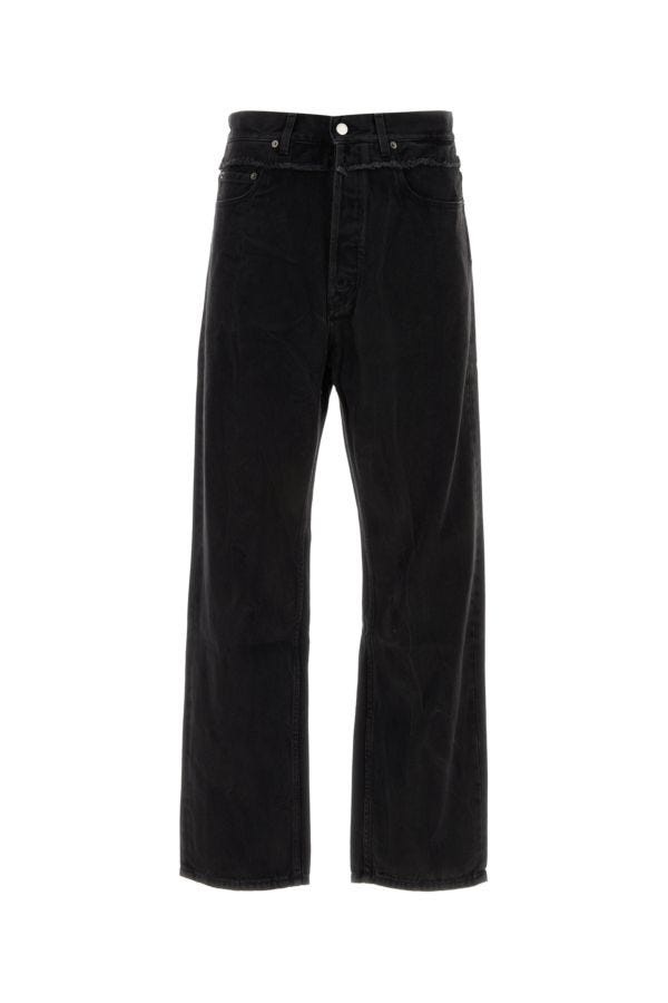 Black denim jeans - 1
