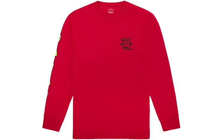 Men's Vans Simpson Crossover Long Sleeves Red VN0A4RTN17A - 2