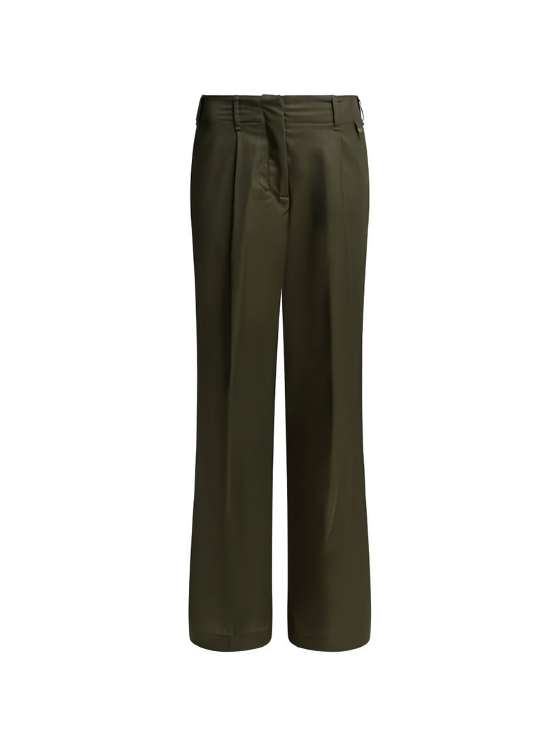 pleated tailored trousers 1