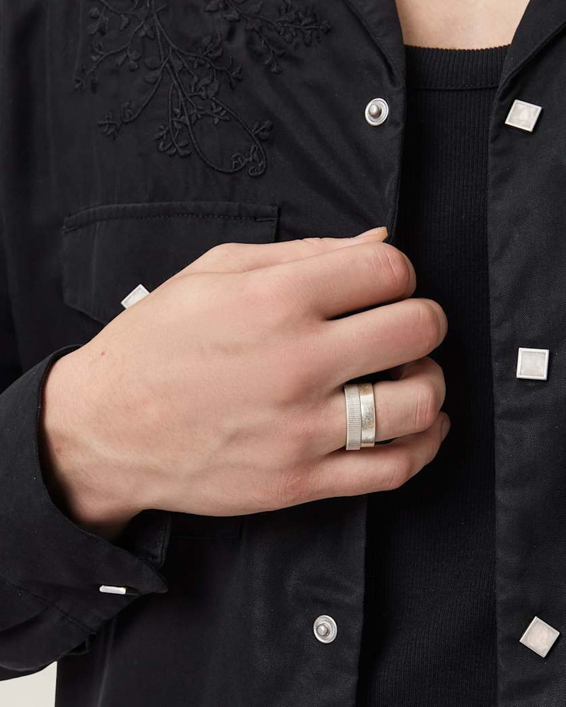 ALLSAINTS OTTO DOUBLE RINGS outlook