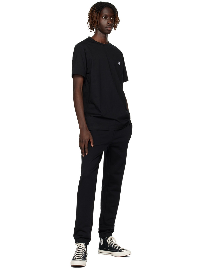 Fred Perry Black Ringer T-Shirt outlook