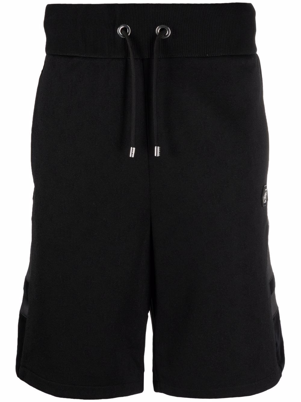 jacquard-monogram jogging shorts - 1