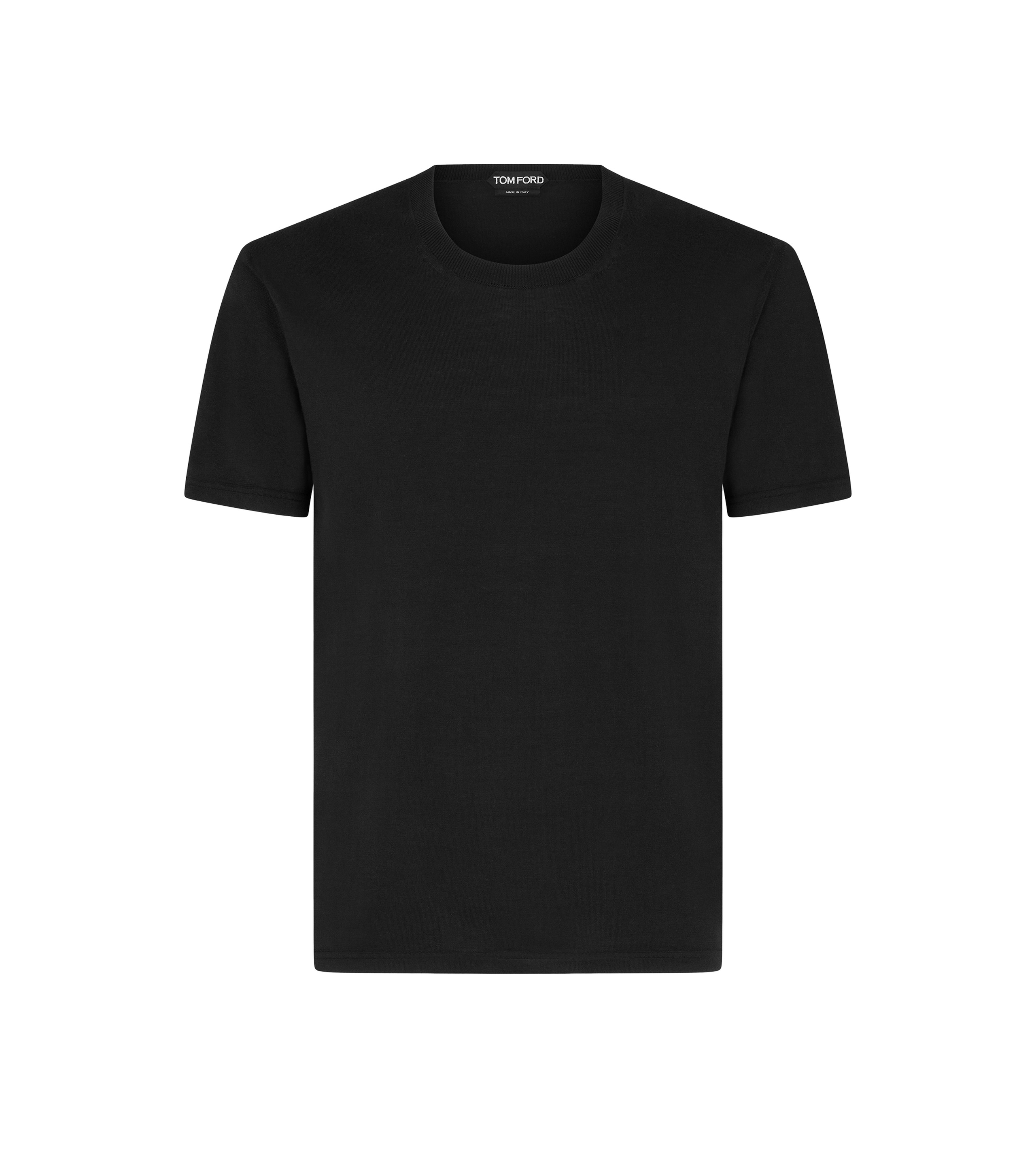 PURE COTTON CREW T-SHIRT - 1