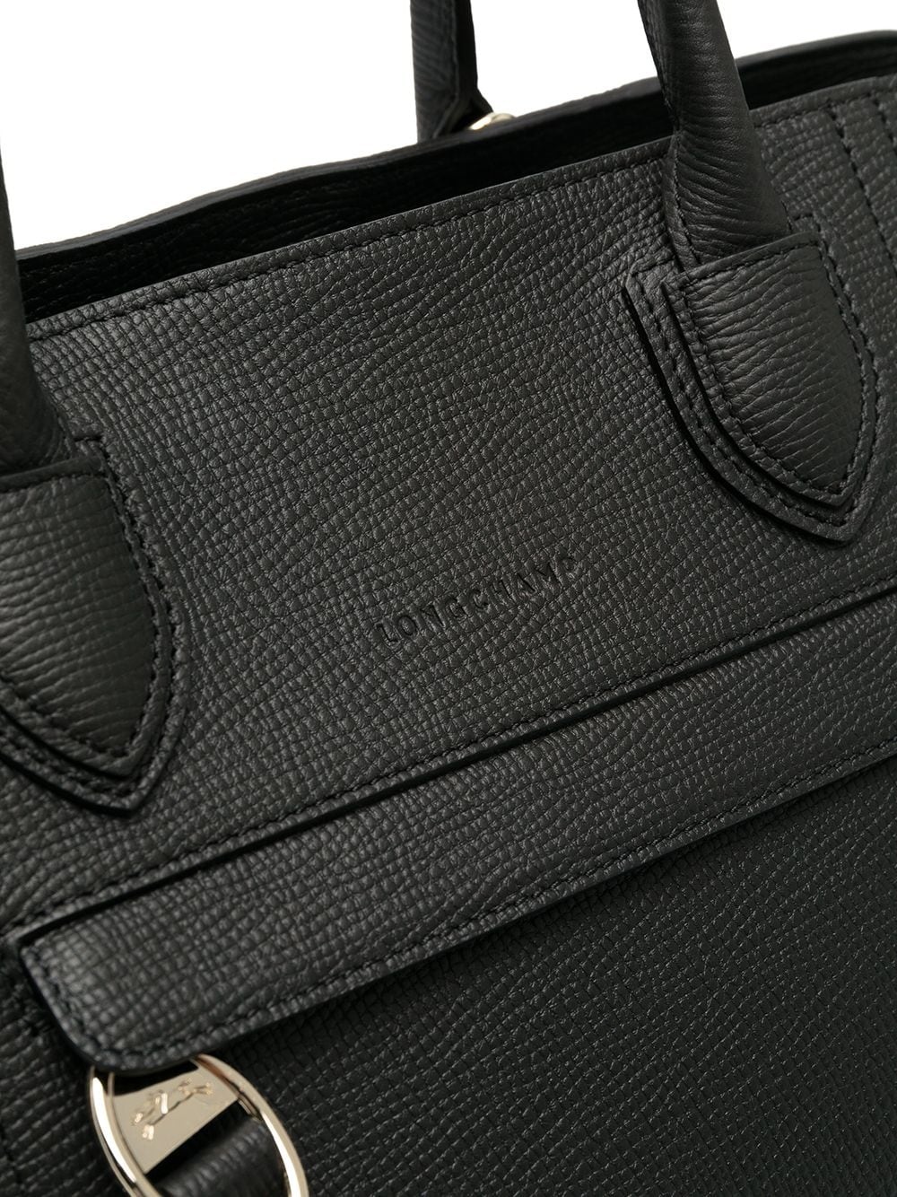 Mailbox leather tote bag - 4
