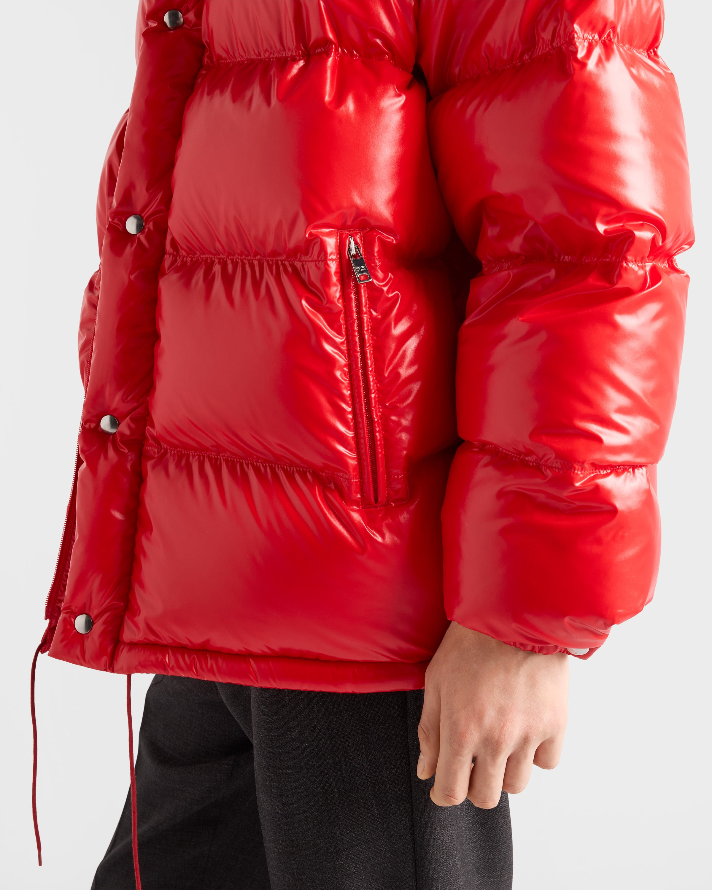 Medium-weight Re-Nylon down jacket - 6